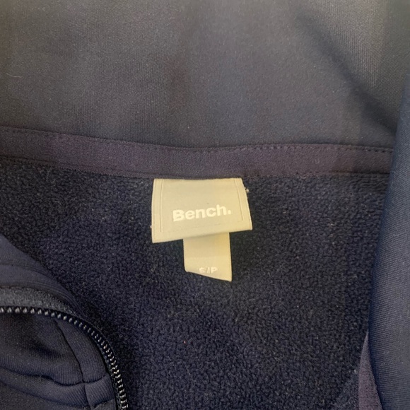 Bench Navy Turtleneck Zip-Up Sweater - Men’s Small S/P, Cozy & Stylish Essential - Picture 4 of 6